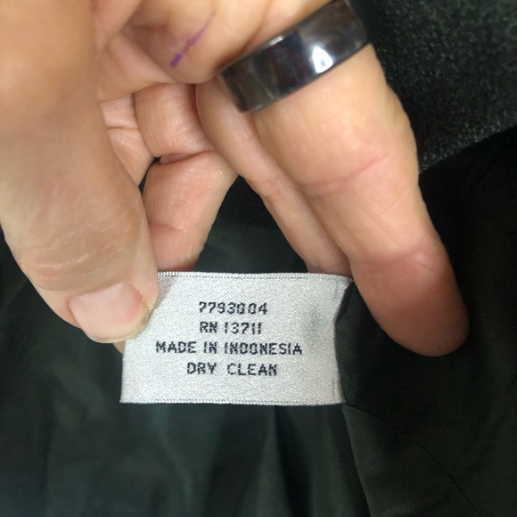 Amanda Smith Petites Wool Blazer Hunter Green Tweed Classic Style - Picture 9 of 10